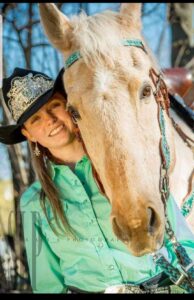 Caedyn and Diamond posing for a portrait